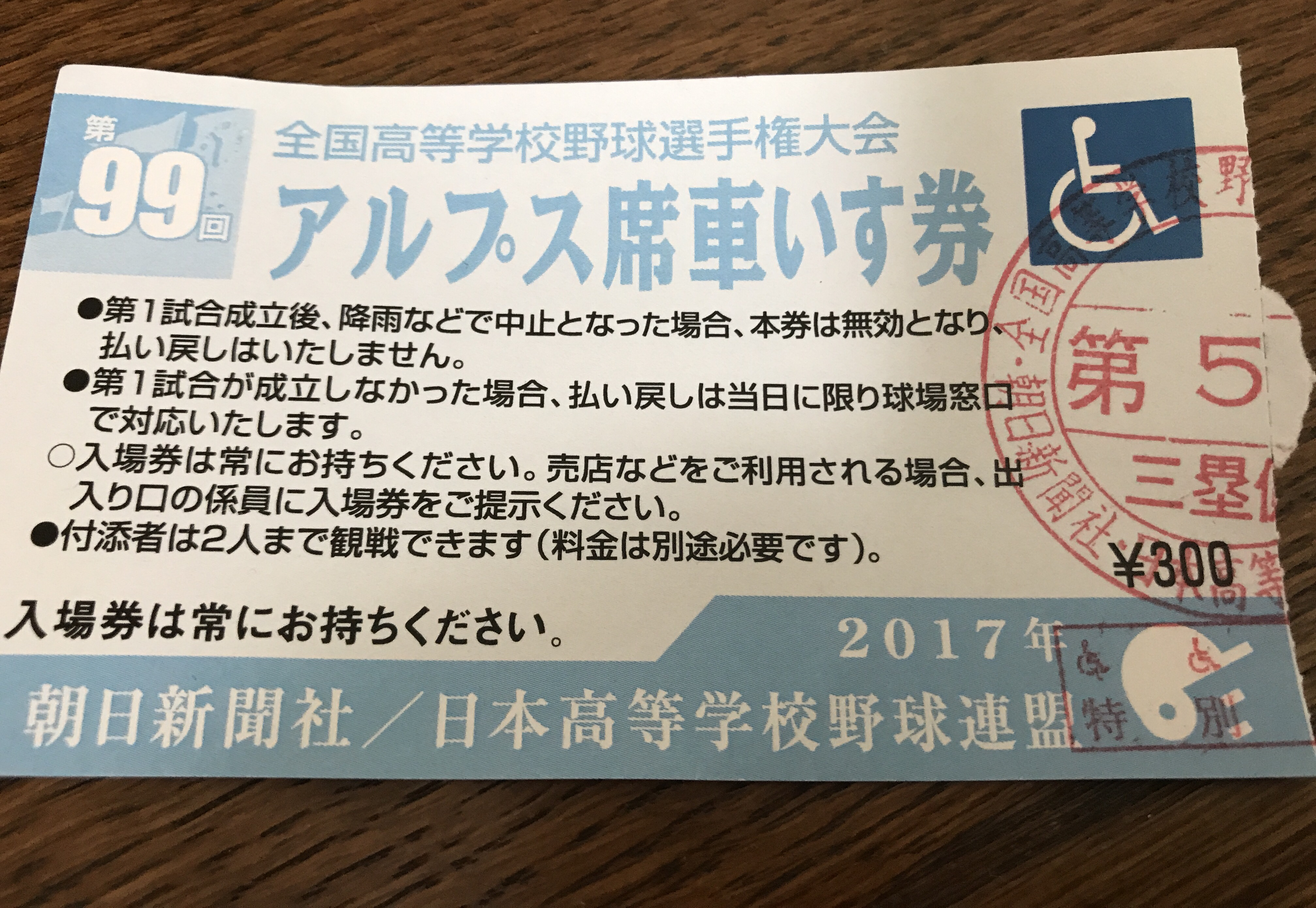 夏の高校野球 車椅子観戦: Hkka Diary