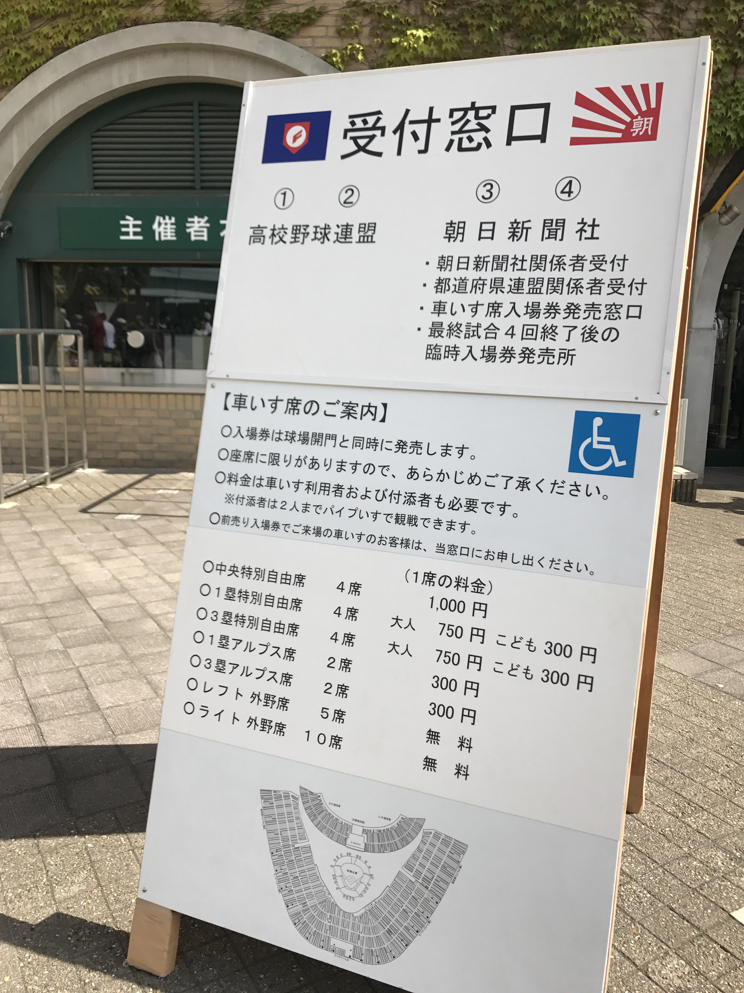 夏の高校野球 車椅子観戦: Hkka Diary
